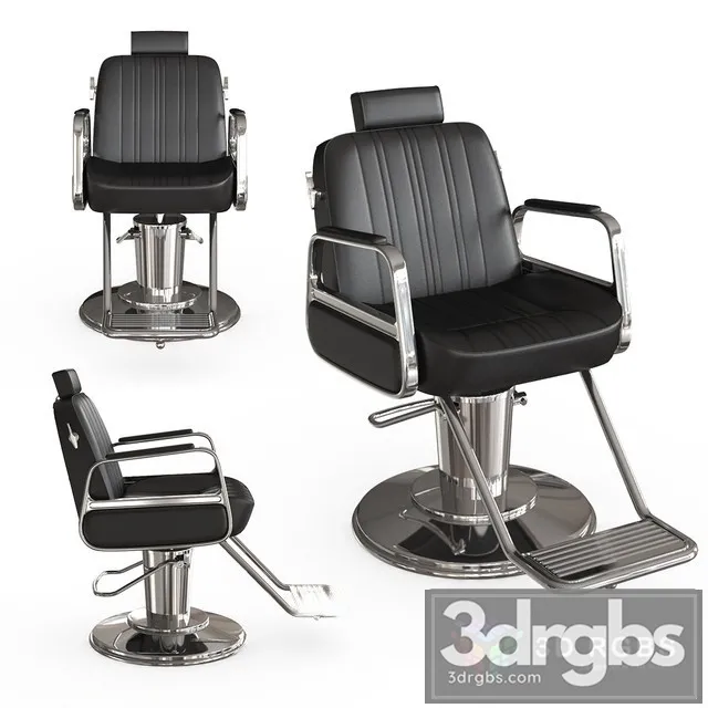 Cadillac Professional Barber Chair 3D Model Download Cadillac Professional Barber Chair 3D Model Download