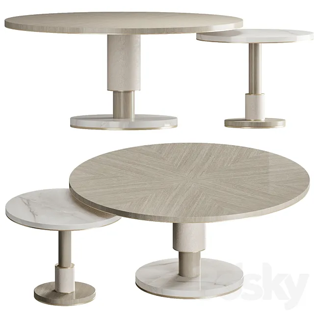 CADIZ Coffee Table 3D Model