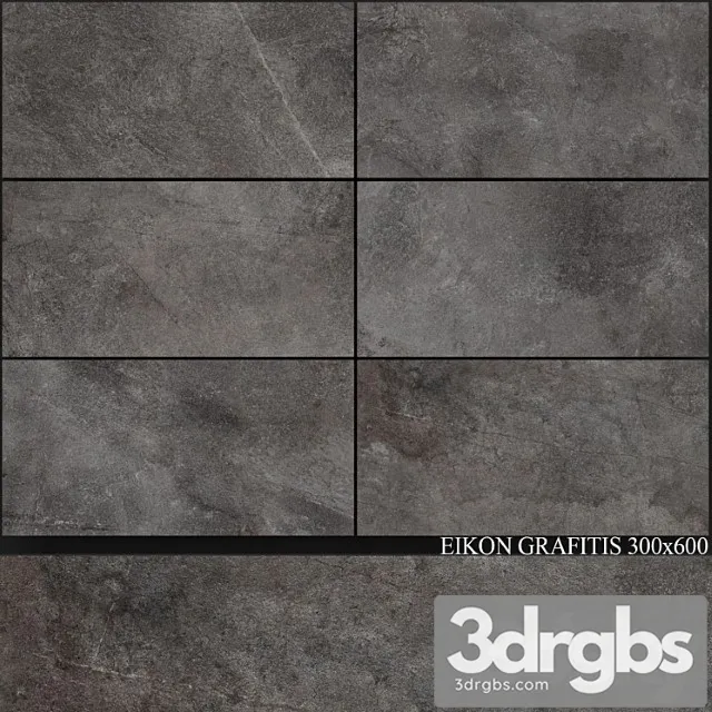 Caesar Eikon Grafitis 300×600 3D Model Download