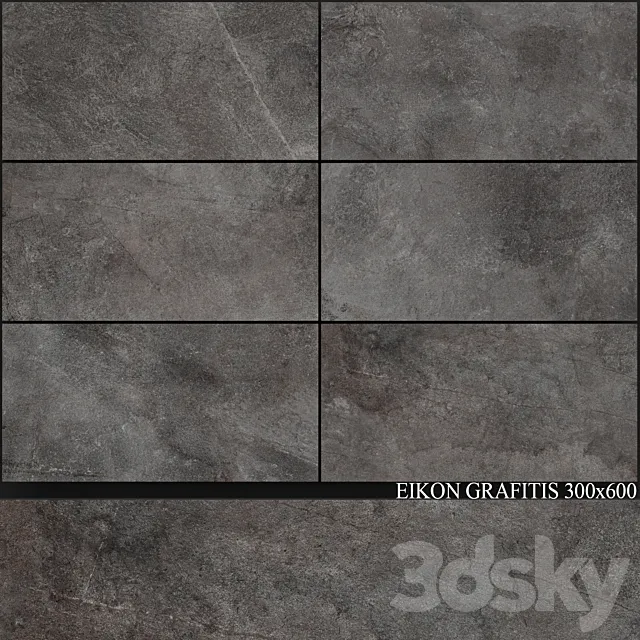 Caesar Eikon Grafitis 300×600 3D Model