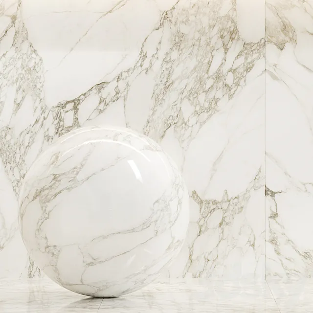 Caesar Set 16 – Luxury Arabesque – White marble 3D Model Caesar Set 16 – Luxury Arabesque – White marble 3D Model