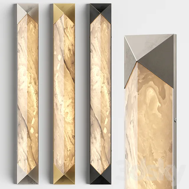 Caesar Wall Sconce Alora 3D Model