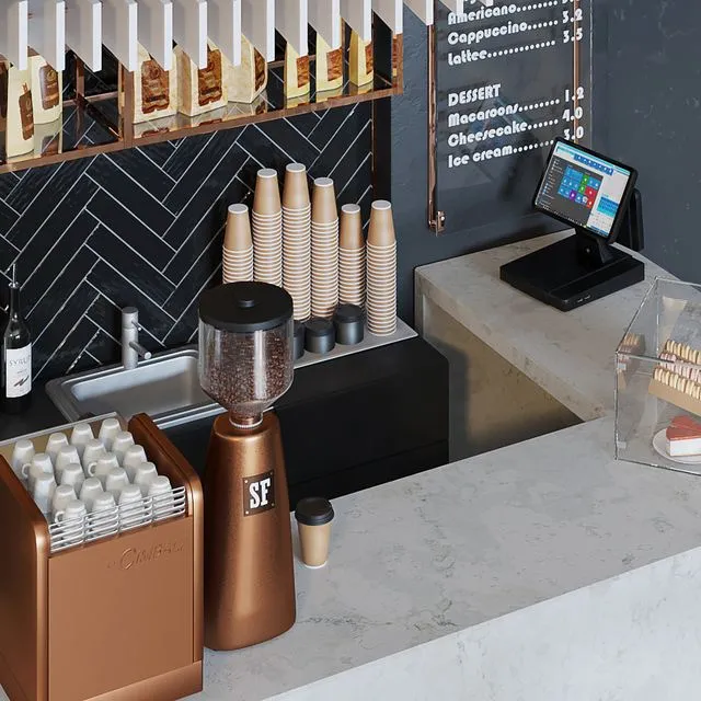 Cafe 6.0 3D Model