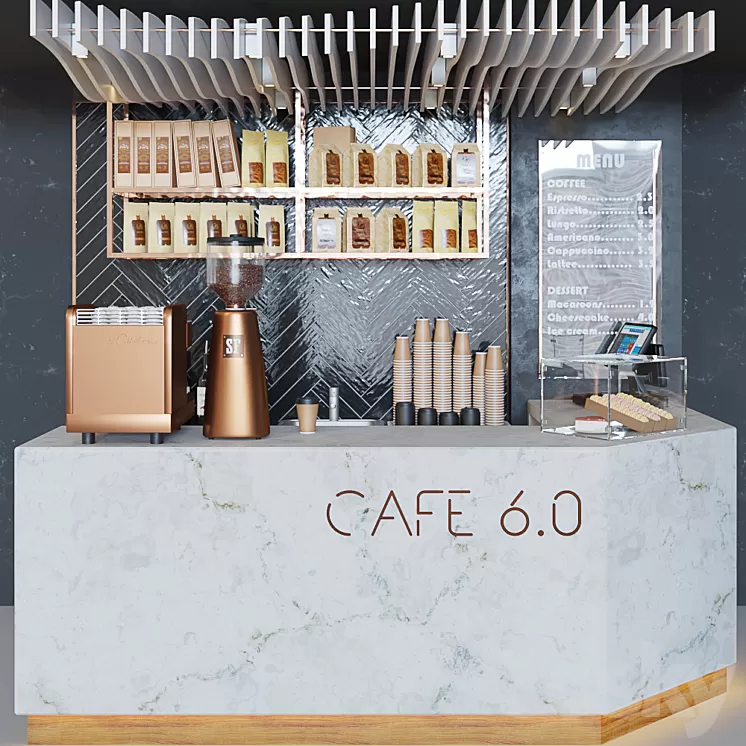 “Cafe “”Cafe 6.0″”” 3D Model