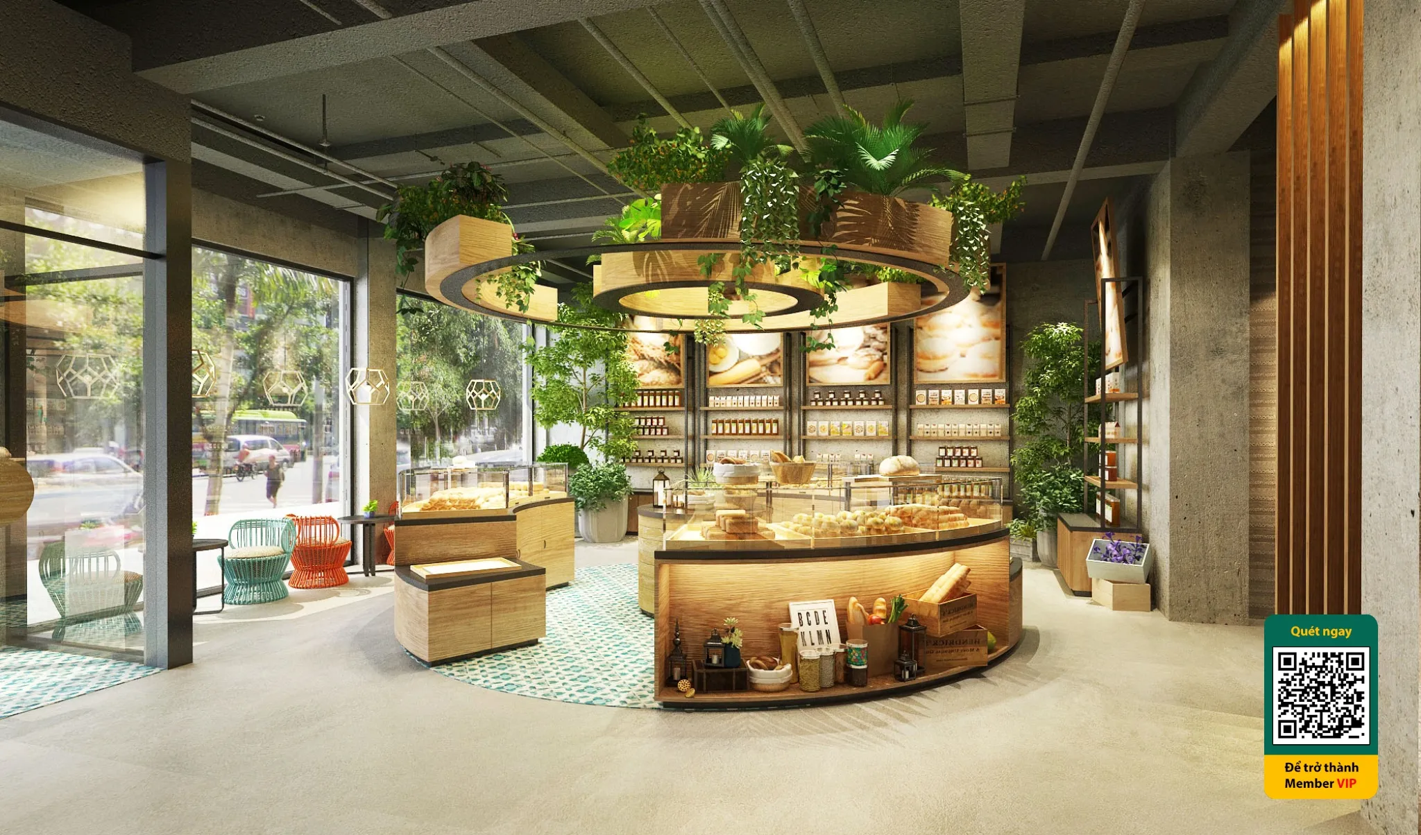 Cafe milk tea shop 3D – 003 – 3620