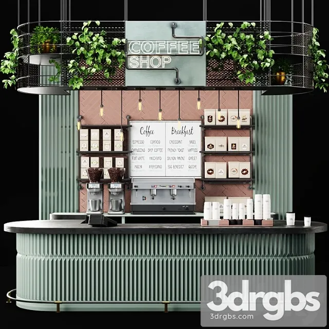 Cafe Vol 4 3D Model Download