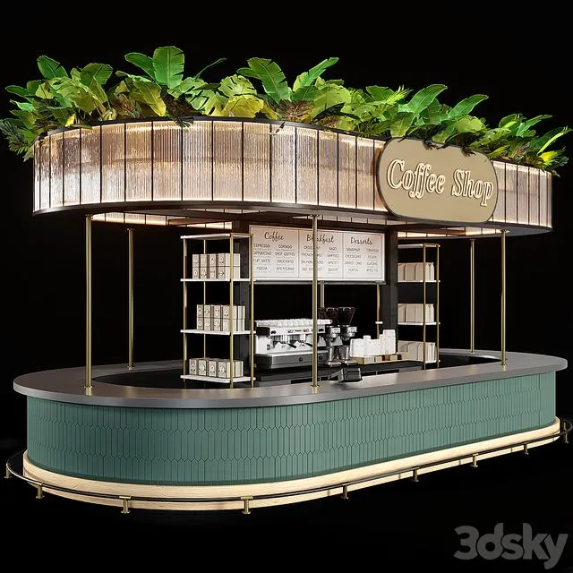 Cafe vol 8 3D Model