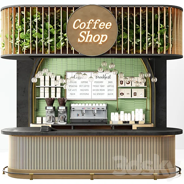 Cafe vol7 3D Model