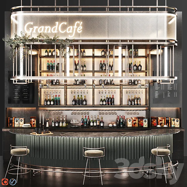Cafe5 3D Model