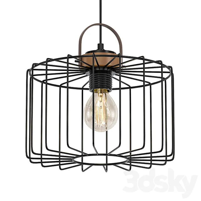 Cage Wire Color black D32 3D Model Cage Wire Color black D32 3D Model