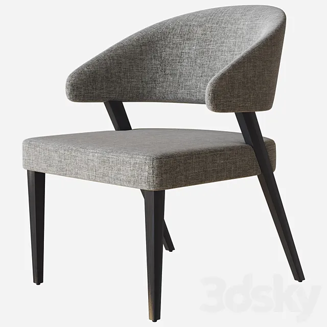 Cahn armchair the bright group 3DModel