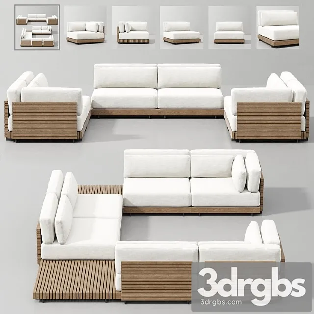 Caicos Modular 13 3D Model Download Caicos Modular 13 3D Model Download