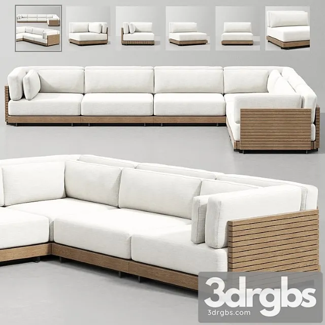 Caicos modular sofa 10 Caicos modular sofa 10