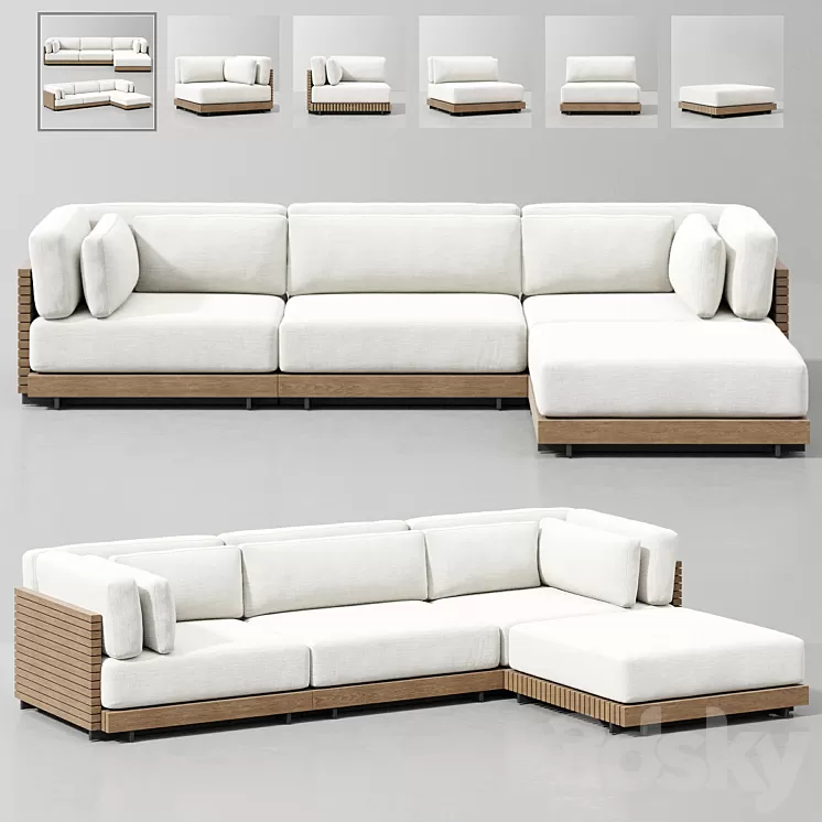 CAICOS MODULAR SOFA_5 3D Model Free Download CAICOS MODULAR SOFA_5 3D Model Free Download