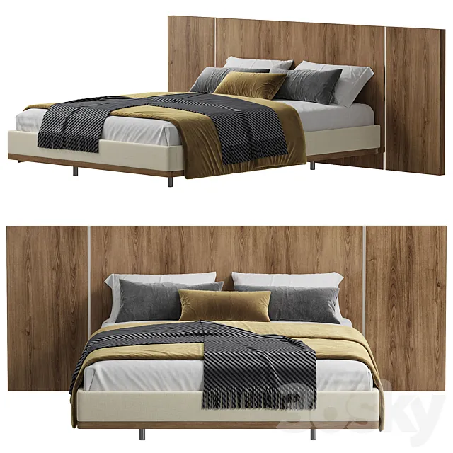 Cairo bed by laskasas 3D Model Cairo bed by laskasas 3D Model