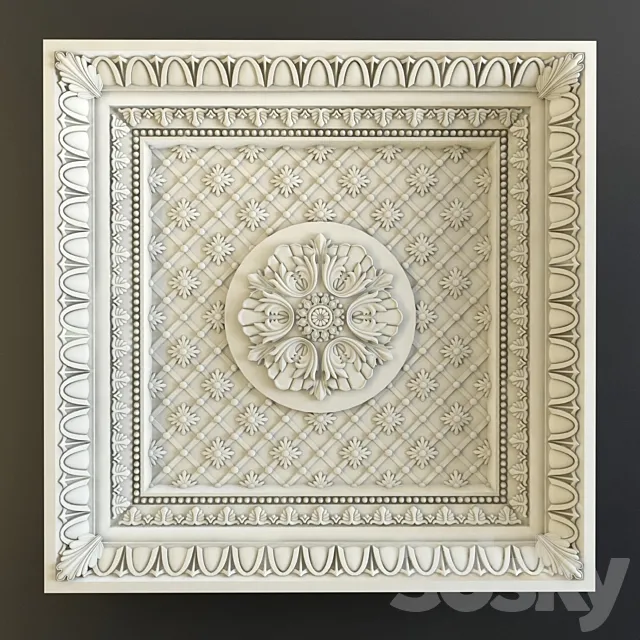 caisson 2244 3DModel caisson 2244 3DModel