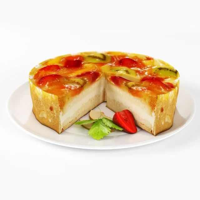 Cake Tropikanka 3D Model