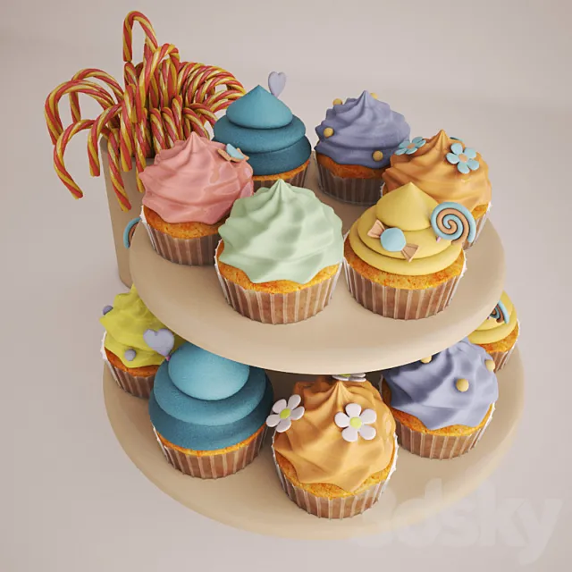 cakes 3D Model cakes 3D Model
