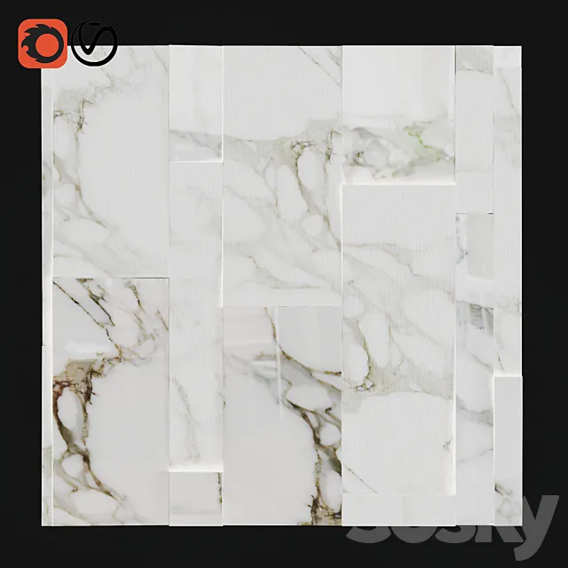 Calacata 3D Model Calacata 3D Model