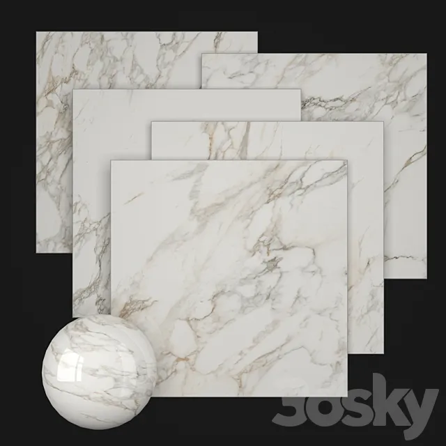 Calacatta gold 3D Model