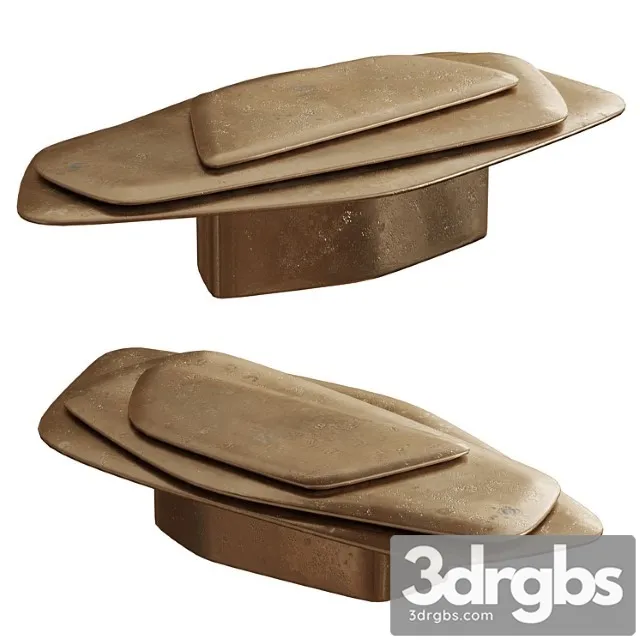 Calanque Three Coffee Table 3D Model Download Calanque Three Coffee Table 3D Model Download