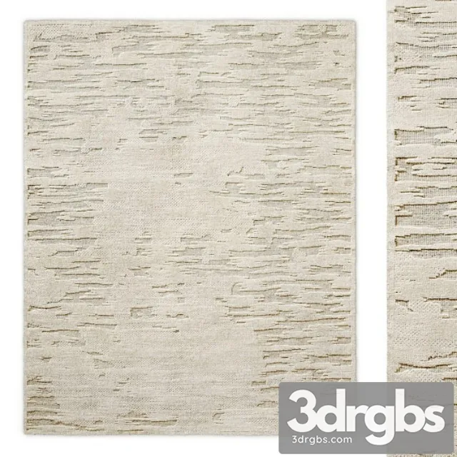 Caldera hand-knotted wool rug rh 3D Model Download Caldera hand-knotted wool rug rh 3D Model Download