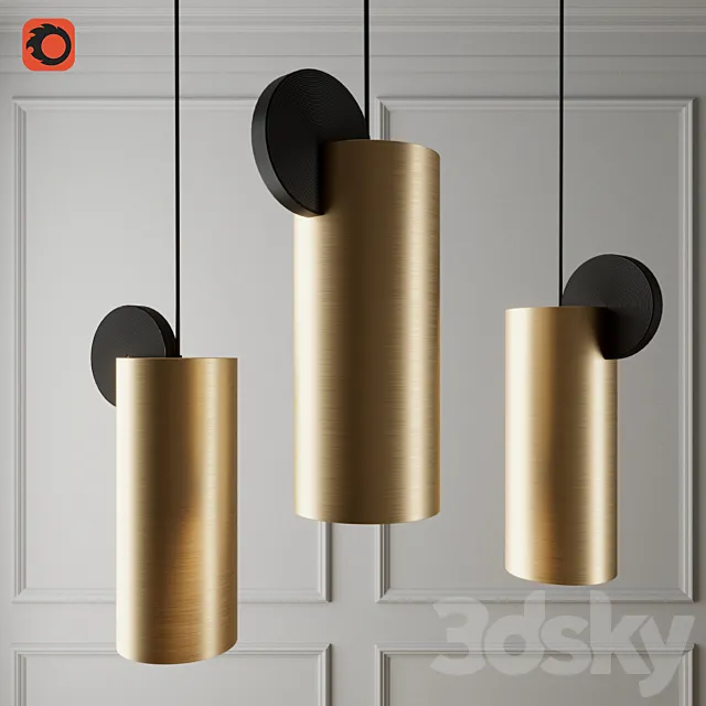 Calé (e) pendant light V1 3DModel