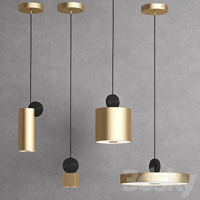 CALÉ pendant lamp by CVL 3DModel