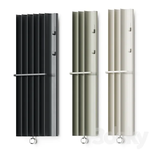 Caleido Brasilia Decorative Radiators 3D Model Caleido Brasilia Decorative Radiators 3D Model