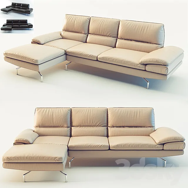 Calia Italia DAVE. 852 3D Model Calia Italia DAVE. 852 3D Model