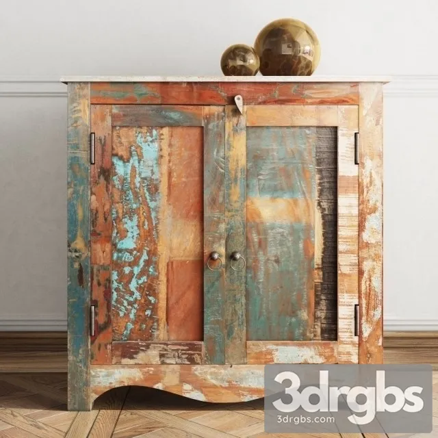 Calila Rustic Reclaimed Wood 3D Model Download Calila Rustic Reclaimed Wood 3D Model Download