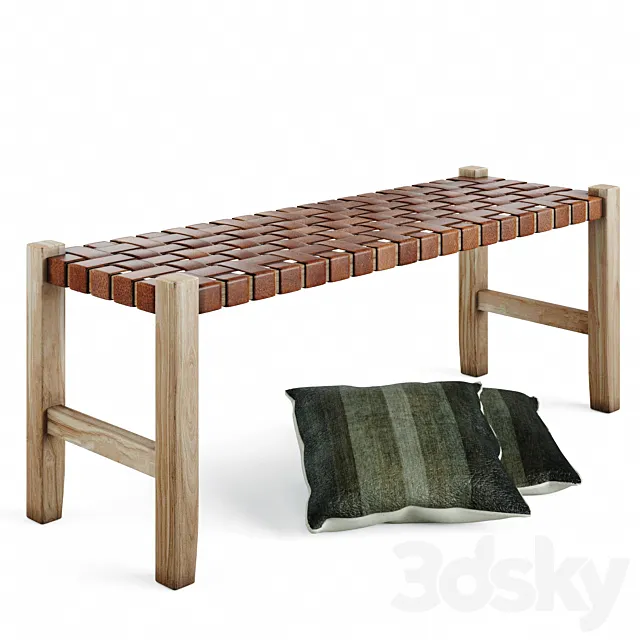 Calixa bench 3DModel