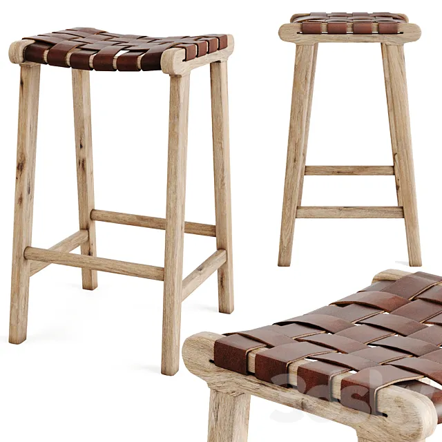 Calixa stool 67 3D Model