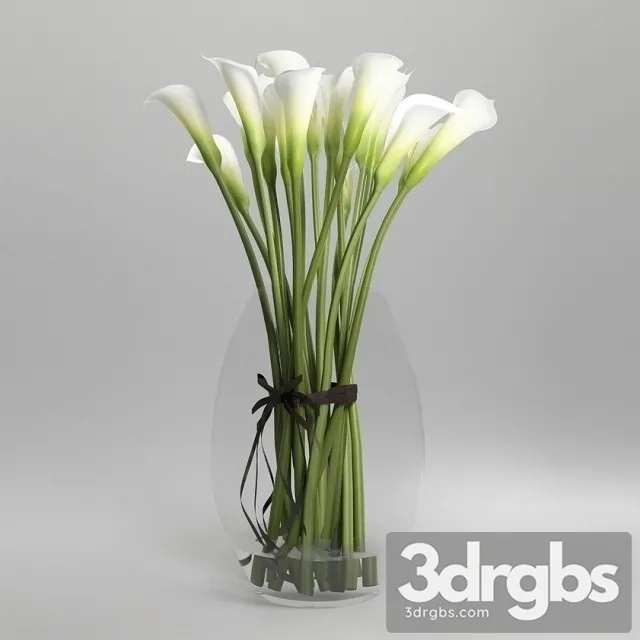 Calla Bouquet 3 3D Model Download Calla Bouquet 3 3D Model Download