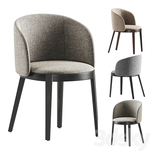 Calligaris Adel Chair 3D Model Calligaris Adel Chair 3D Model