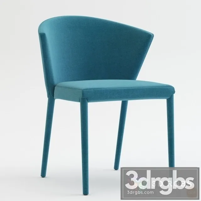 Calligaris Amelie Chair 3D Model Download