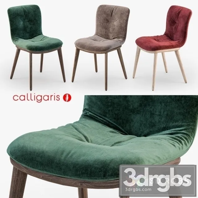 Calligaris Annie Soft Chair 3D Model Download
