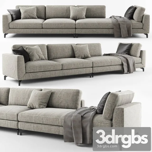 Calligaris Carre Sofa 3D Model Download Calligaris Carre Sofa 3D Model Download