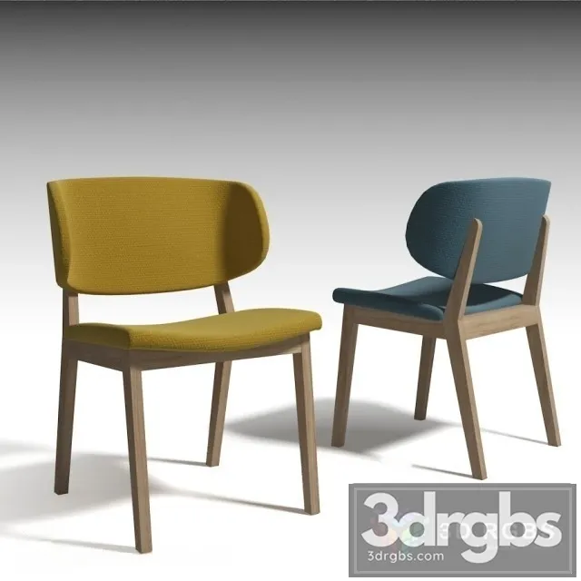 Calligaris Claire Chair 3D Model Download
