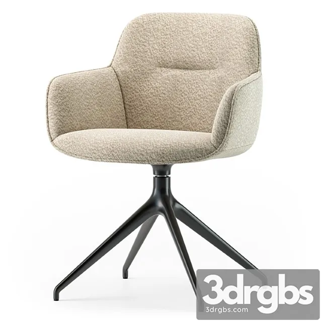 Calligaris Cocoon Metal Base Armchair 3D Model Download