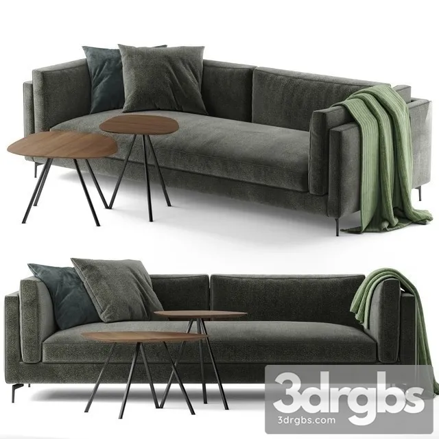 Calligaris Danny Sofa 3D Model Download Calligaris Danny Sofa 3D Model Download