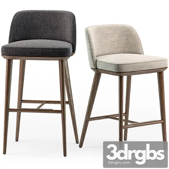 Calligaris foyer stool set 02 Calligaris foyer stool set 02