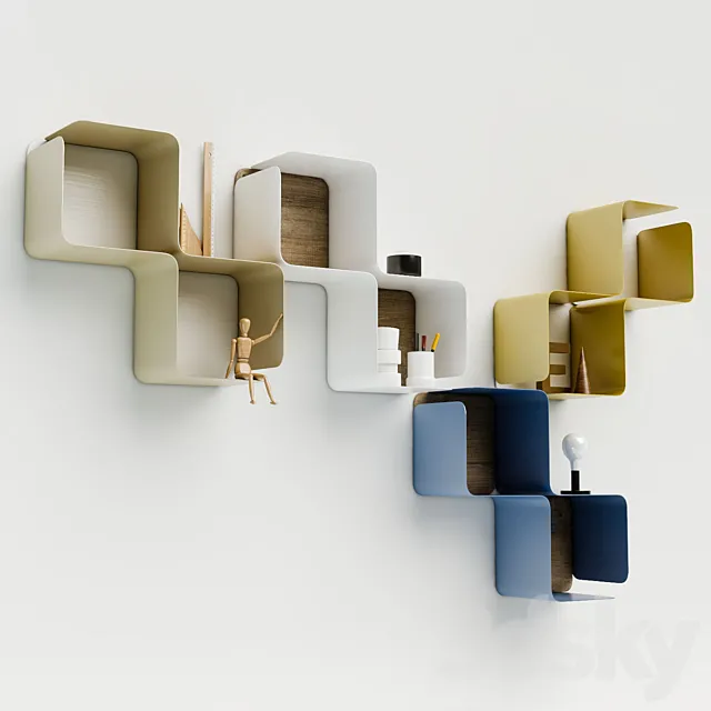 Calligaris FRACTAL CS 5096 3DModel