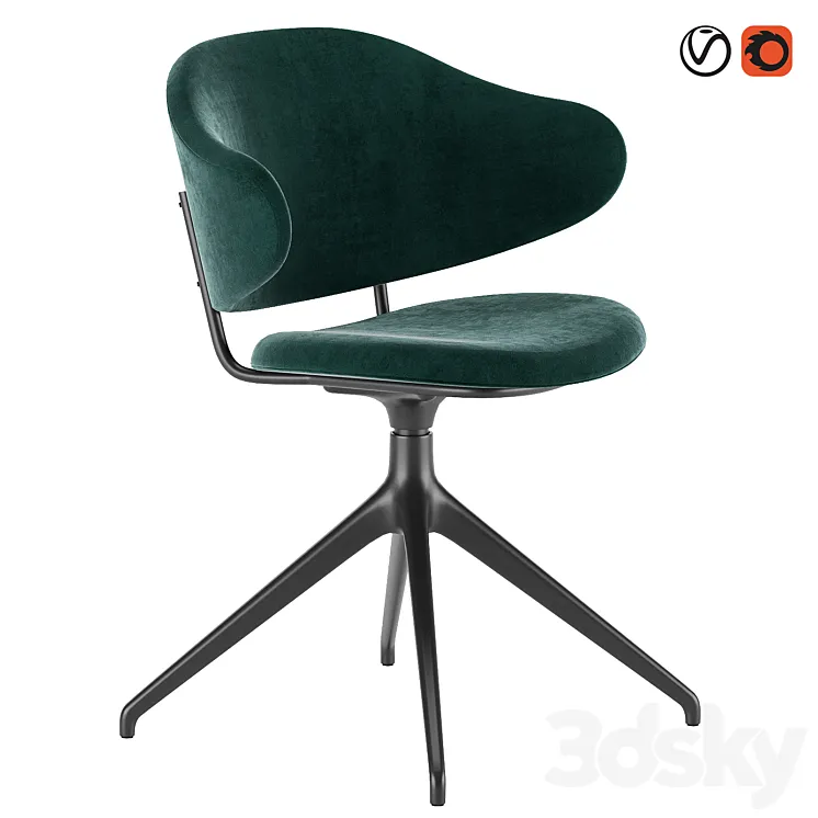 Calligaris HOLLY 3D Model Free Download