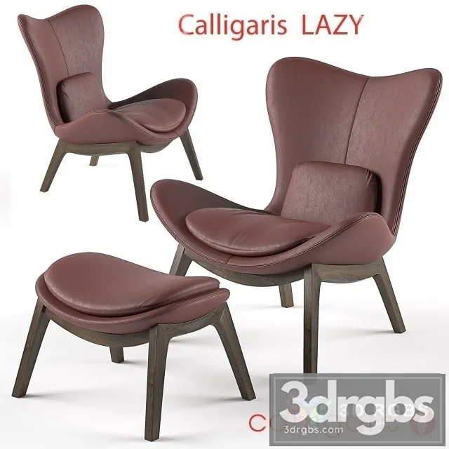Calligaris Lazy Armchair 3D Model Download Calligaris Lazy Armchair 3D Model Download