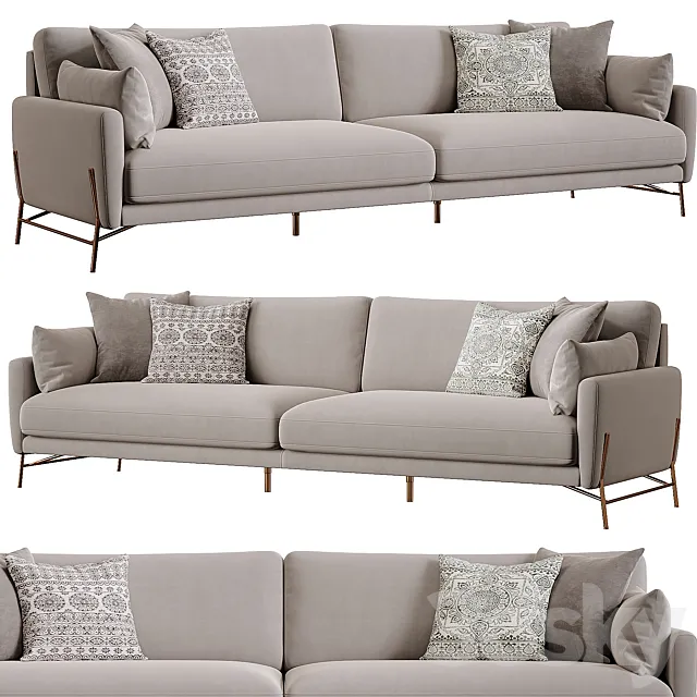 Calligaris | Le Marais sofa 3D Model Calligaris | Le Marais sofa 3D Model