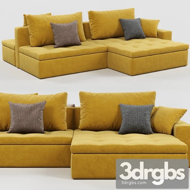 Calligaris lounge sofa 2 3D Model Download Calligaris lounge sofa 2 3D Model Download