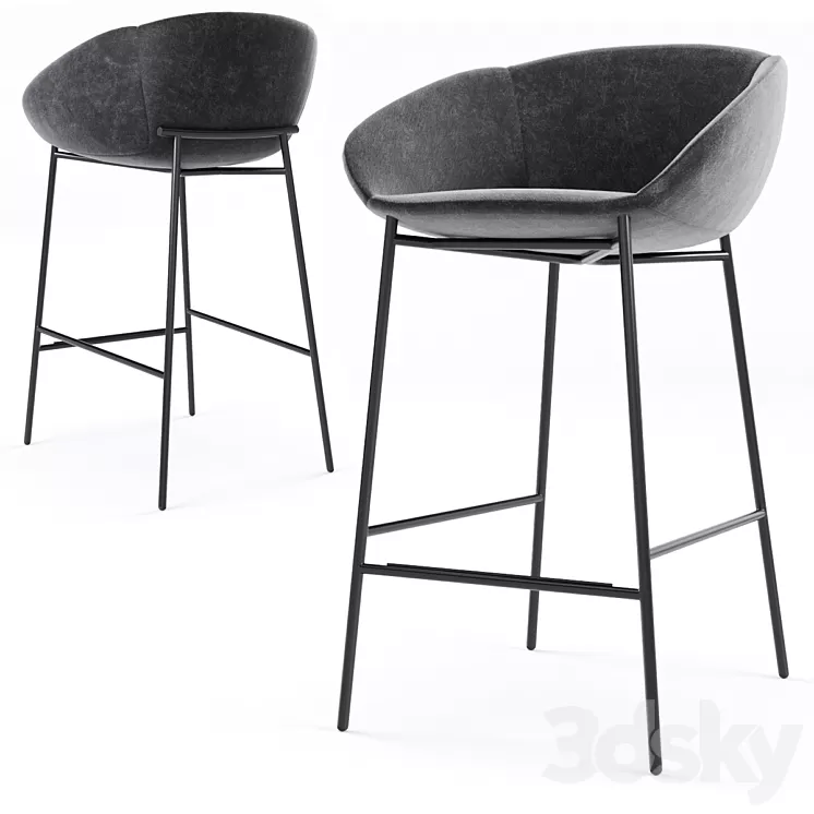 Calligaris Love Chair CS / 1886 3D Model Calligaris Love Chair CS / 1886 3D Model