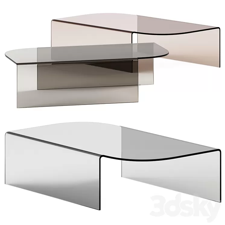 Calligaris Merian Coffee Table \/ Glass table 3D Model Free Download Calligaris Merian Coffee Table \/ Glass table 3D Model Free Download