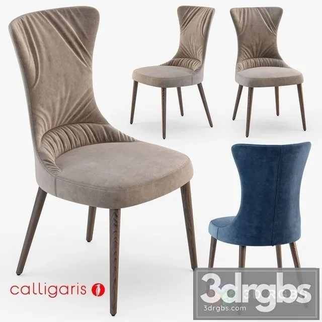 Calligaris Rosemary Chair 3D Model Download